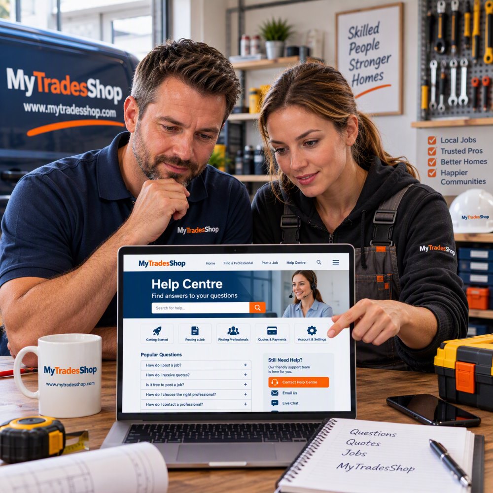 Tradesperson Help and FAQ Centre
